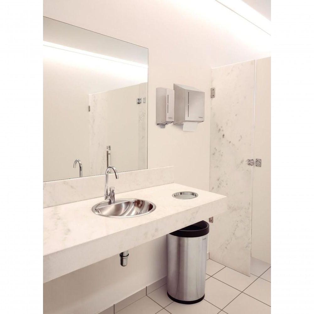 Dispenser Para Papel Toalha Tramontina Em Aço Inox Com Acabamento Acetinado - 2