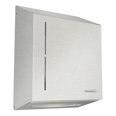 Dispenser Para Papel Toalha Tramontina Em Aço Inox Com Acabamento Acetinado