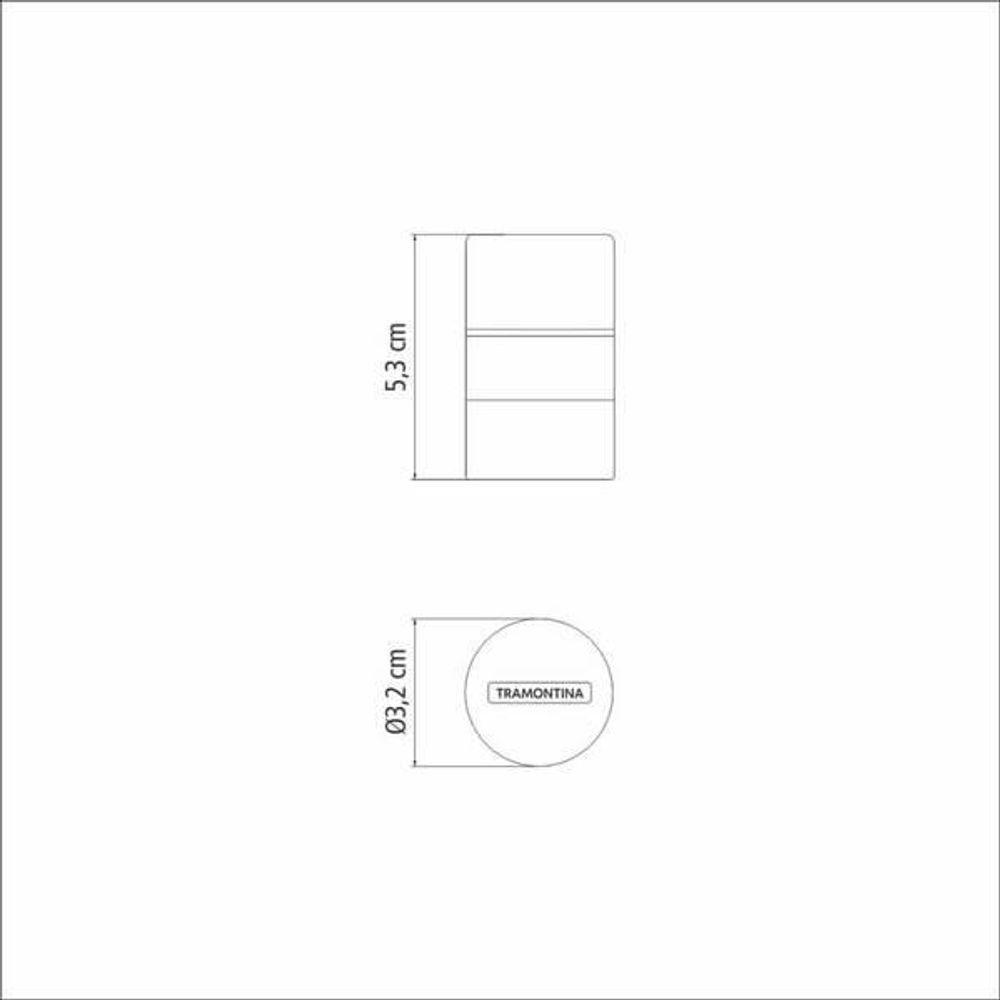 Jogo De Moedores Tramontina Para Sal E Pimenta Realce Inox E Acrílico Moinho Em Cerâmica 2 Peças - 4