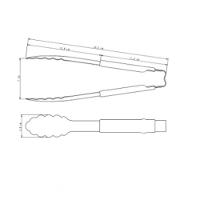 Pegador Tramontina Utilitá 24cm Cabo Emborrachado Cinza - 4