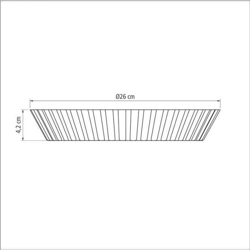Forma Torta E Bolo Tramontina Starflon Max 26cm 1,8l Grafite - 3