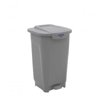 Lixeira Tramontina T-force Cinza 50 L