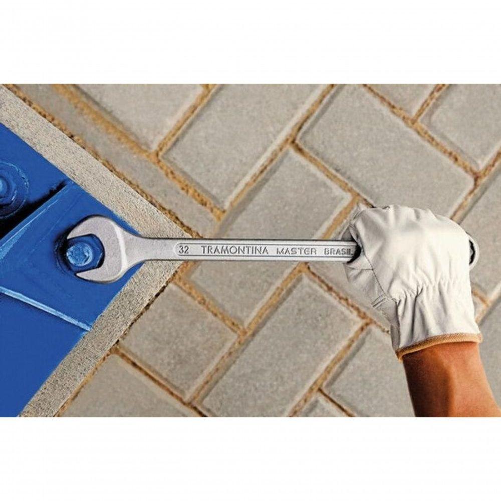 Jogo De Chaves Combinadas Tramontina Master Com Corpo Forjado Em Aço Vanádio Cromado 8 Peças - 2