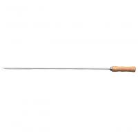 Espeto Para Churrasco Tramontina Lâmina Inox Cabo Madeira 65cm - 1