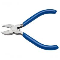 Alicate Com Corte Diagonal 4" Tramontina Basic Aço Especial Com Empunhadura Em Pvc Azul - 1