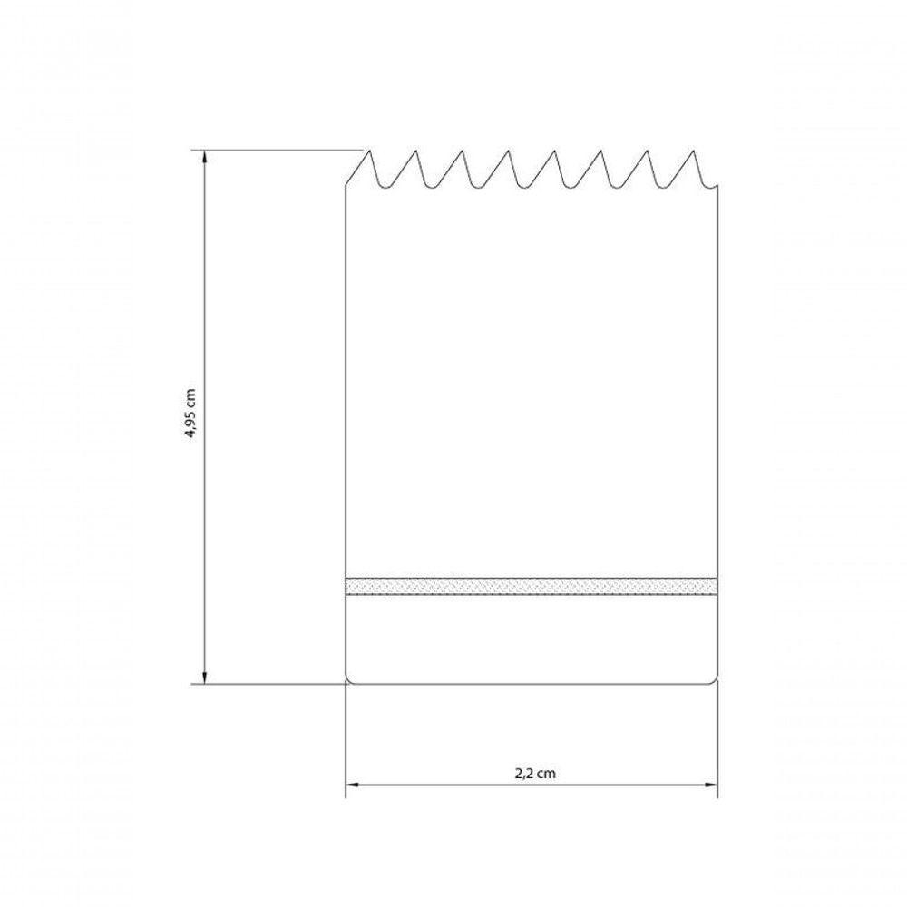 Serra Copo Bi-metálica Tramontina 22 Mm 7-8" Master Dentes De Aço Rápido Hss - 2