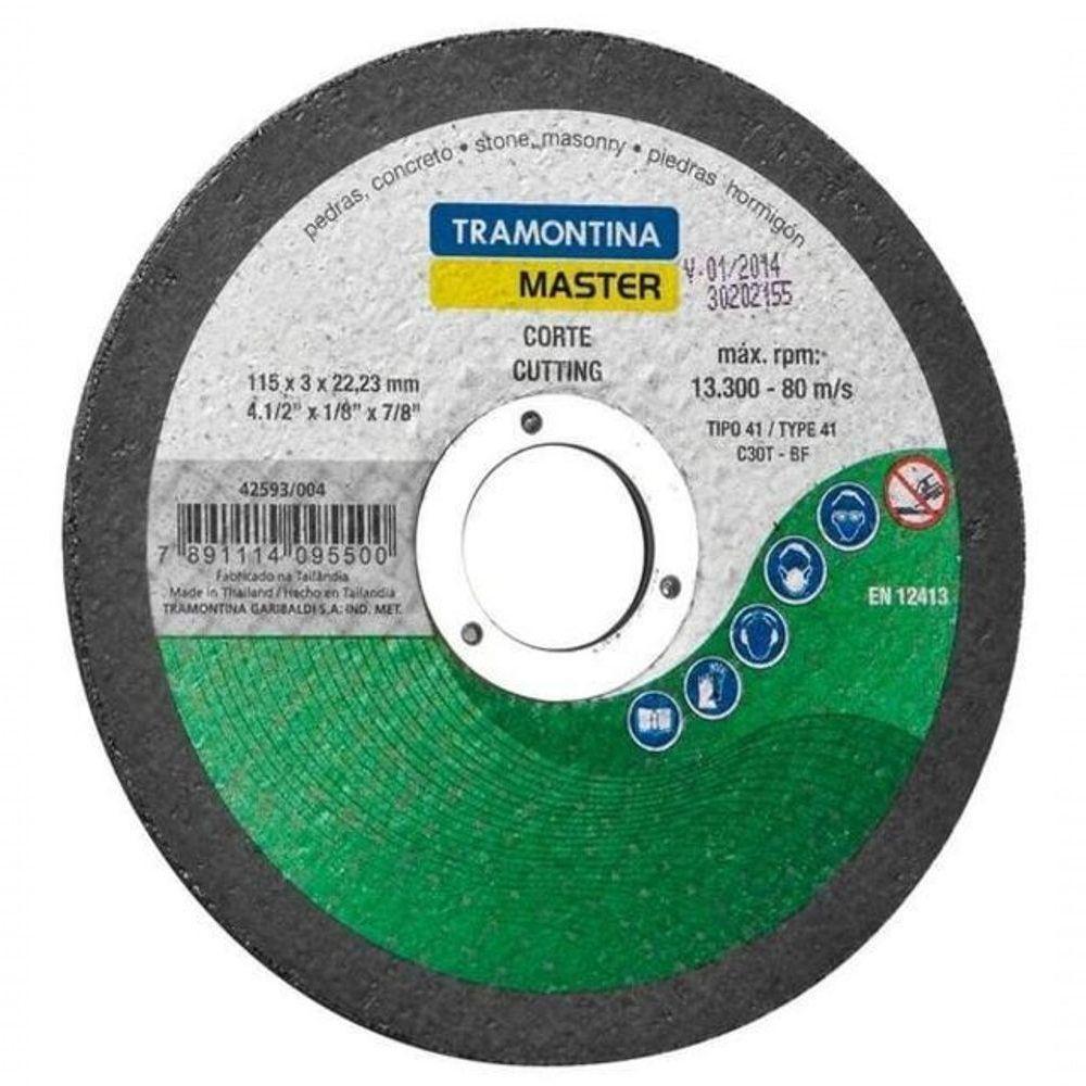 Disco De Corte Tramontina 4.1-2" Master Para Pedras - 1