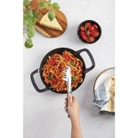 Pegador Tramontina Utilitá Cinza Em Aço Inox Com Cabo Emborrachado 24cm - 2