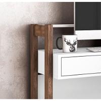 Gaveteiro Com 4 Gavetas Multimóveis Cr25006 Branco/Nogal - 3