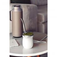 Cuia Térmica Tramontina Branca 240ml - 2