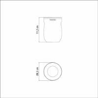 Cuia Térmica Tramontina Branca 240ml - 5