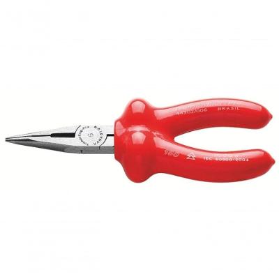Alicate Meia Cana Isolado 6" Tramontina Pro - Iec 60900