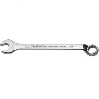 Chave Combinada Tramontina Master 17 Mm Com Pescoço Corpo Forjado Em Aço Especial Cromado