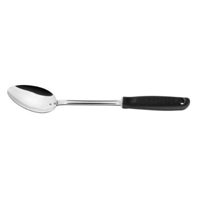 Colher Para Servir Tramontina Utilitá 33,6cm Em Aço Inox Preta