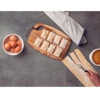 Carretilha De Corte Tramontina Utilità Zamak Cromado Preta - 1