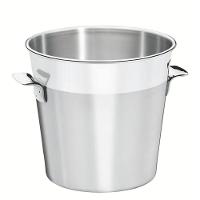 Balde De Gelo Tramontina Cosmos 14cm Em Aço Inox Fosco Com Borda Em Brilho - 1