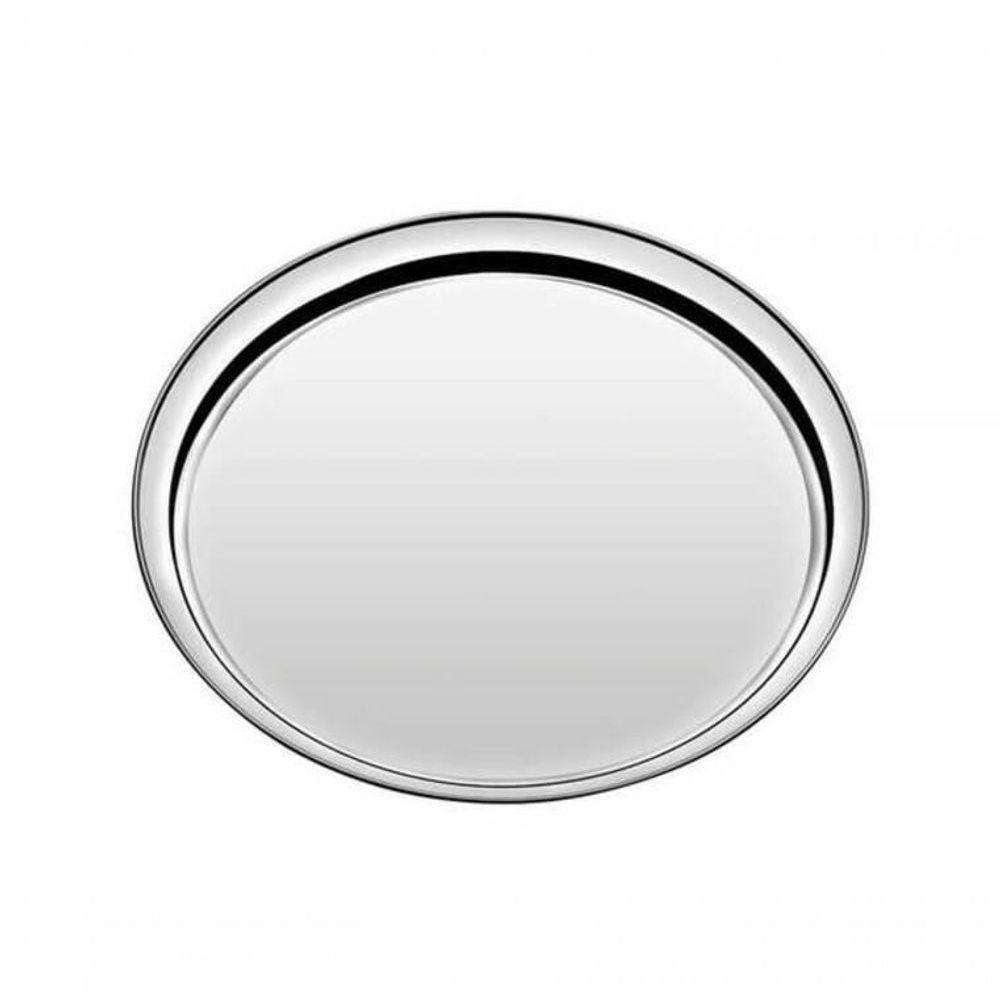 Bandeja Redonda Tramontina Service 35cm Em Aço Inox - 3