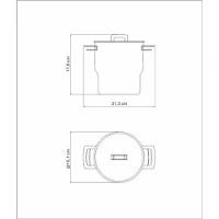 Cuscuzeira Tramontina Brava Em Aço Inox Com Alças E Tampa 14 Cm 2,1 L - 4