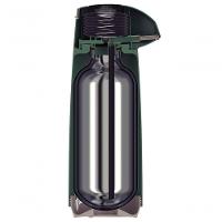 Garrafa Térmica Tramontina Exata Verde Com Ampola De Vidro 1,8 Litros