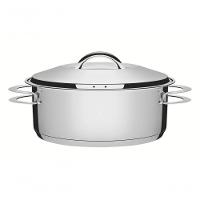 Caçarola Rasa Tramontina Solar 28cm Em Aço Inox - 1