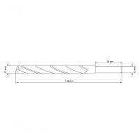 Broca Para Aço 17x184 Mm Tramontina Master Em Aço Rápido Hss Din 338 - 4