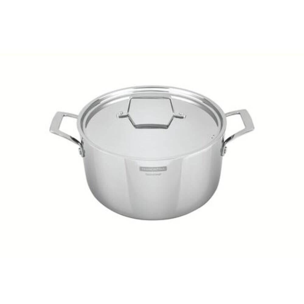 Caçarola Funda Tramontina Grano 20cm Em Inox Com Corpo Triplo - 3