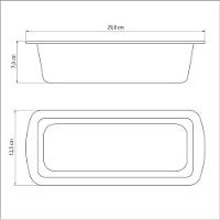 Forma Pão E Bolo Tramontina Alumínio 26cm 1,4l Grafite - 4