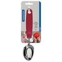 Concha Para Sorvete Tramontina Utilitá Zamak Cromado Vermelha - 2