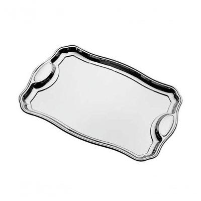 Bandeja Retangular Tramontina Classic 42 X 29cm Em Aço Inox Com Alça