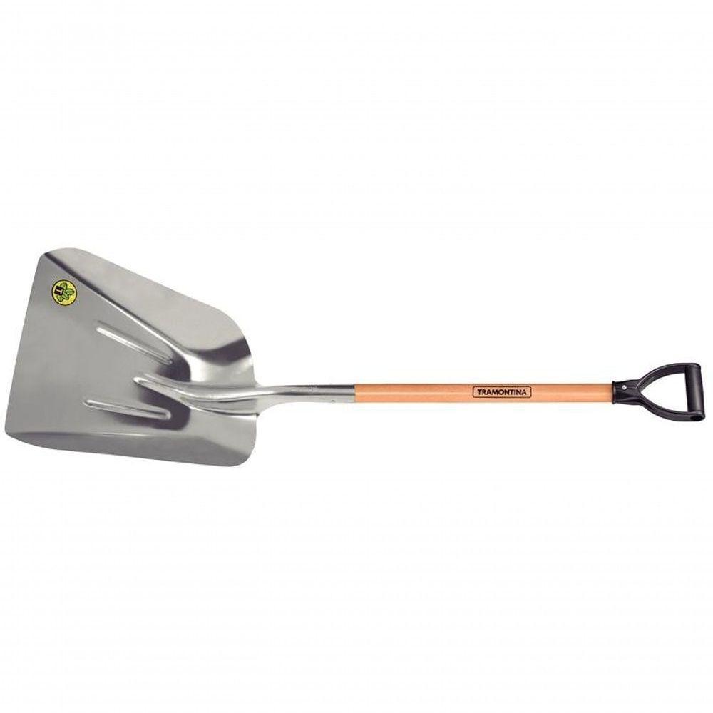 Pá Carvoeira Tramontina Em Alumínio Com Cabo De Madeira 71cm - 1