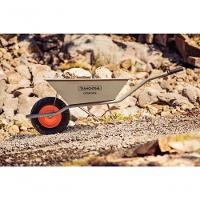 Carrinho De Mão Extraforte Tramontina Pneu Com Câmara Caçamba Metálica Cinza 65 Litros - 2