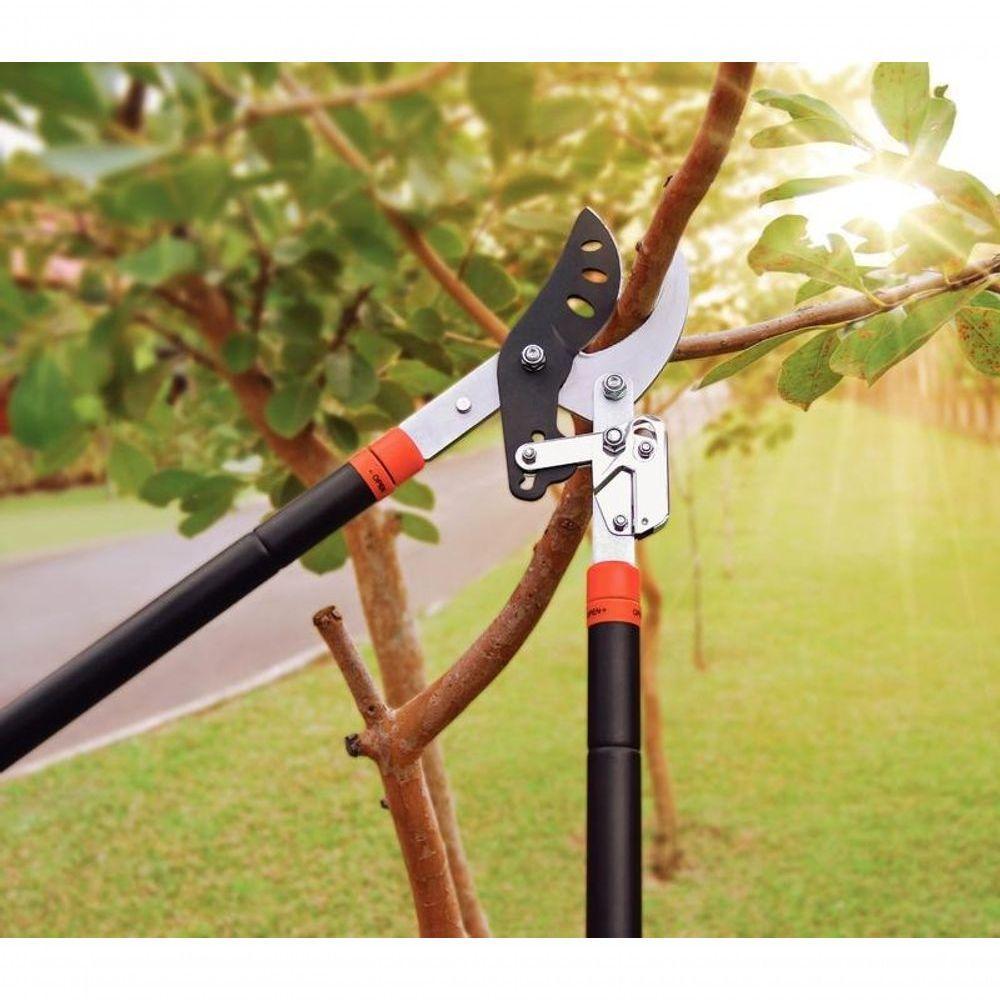 Tesourão De Poda Tramontina Tipo Bypass Em Aço Com Cabos Extensíveis De 46,5 Até 78,5 Cm - 2