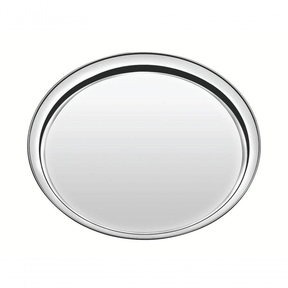 Bandeja Redonda Tramontina Service 40cm Em Aço Inox - 1