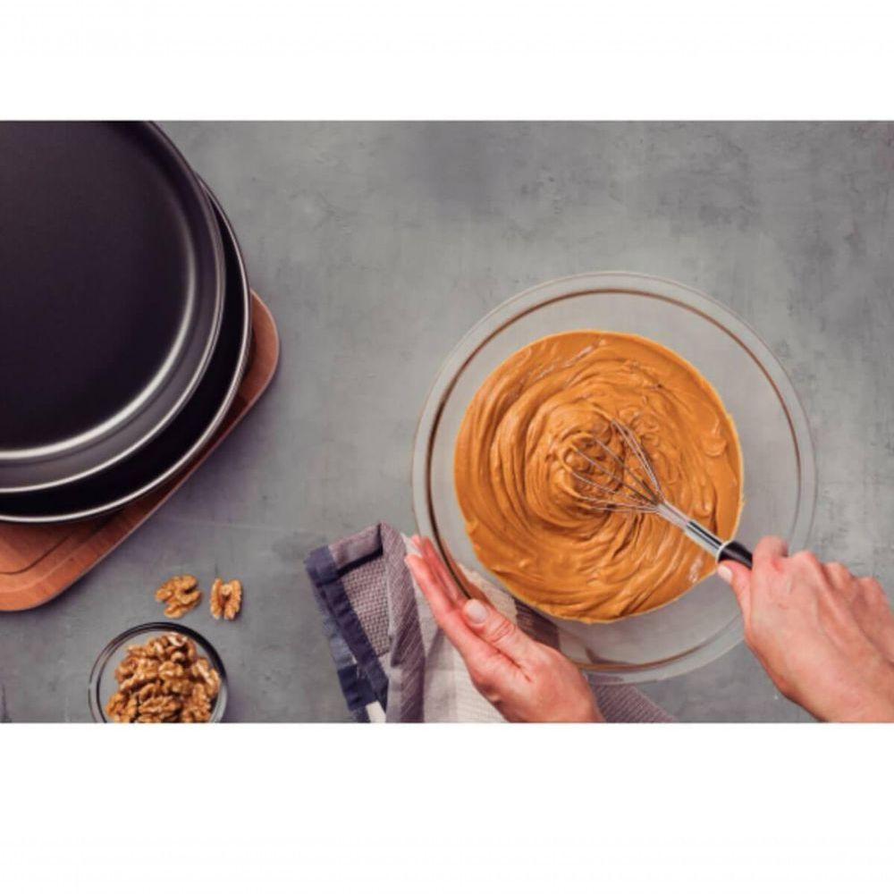 Batedor Manual Tramontina Utilitá Em Aço Inox Preto - 2