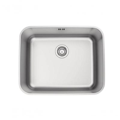 Cuba De Embutir Tramontina Dora 50 Bl R6 Em Inox Acabamento Escovado Com Válvula E Escape 50x40cm