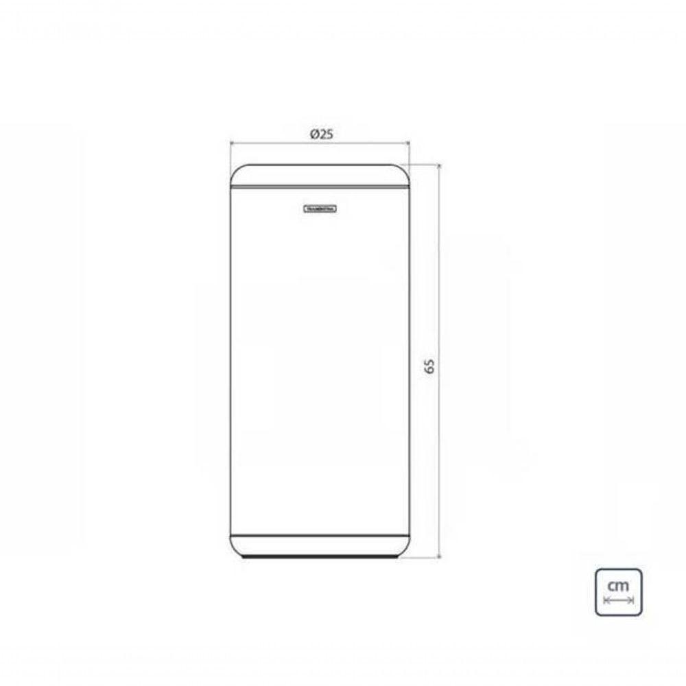 Lixeira Inox Tramontina Portofino Com Acabamento Escovado 31 Litros - 4