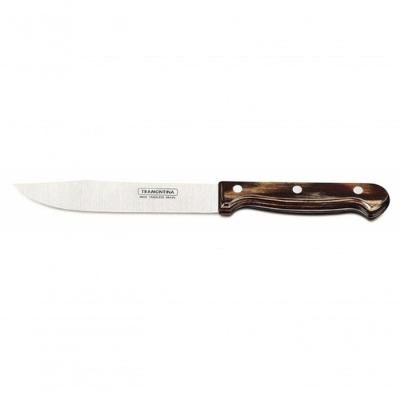 Faca Para Cozinha Tramontina Polywood 6 Aço Inox Castanho