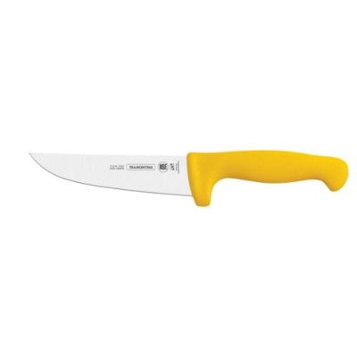 Faca Para Carne Tramontina Profissional Com Lâmina Em Aço Inox E Cabo Em Polipropileno Amarelo 6