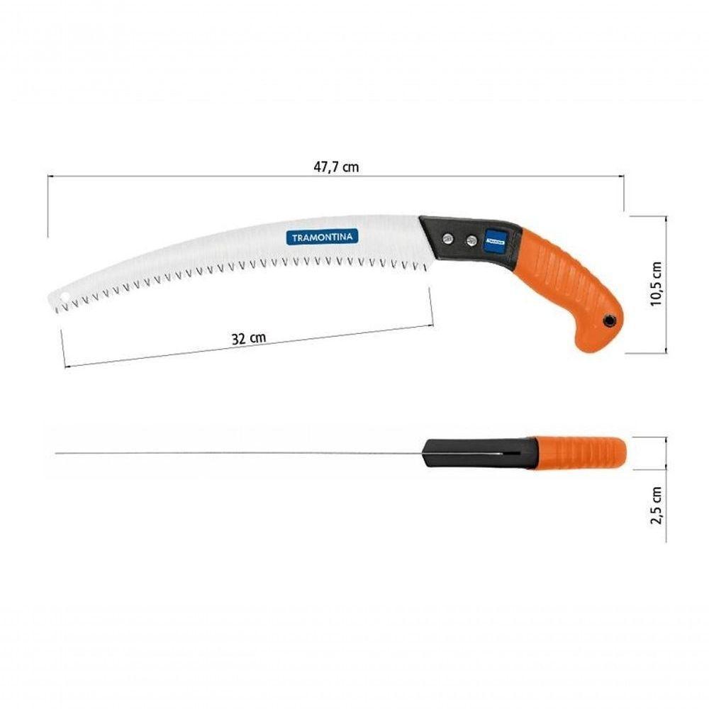 Serrote De Poda Fixo Tramontina Profissional 12,5" Em Aço Com Cabo Emborrachado - 4