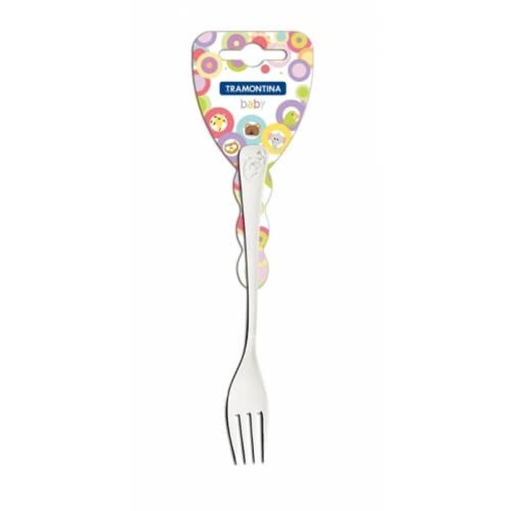 Garfo Infantil Tramontina Em Aço Inox Baby Friends - 2