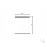 Lixeira Tramontina útil Basculante Em Aço Inox E Corpo Em Polipropileno Preto 5 Litros - 4