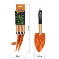 Conjunto Para Jardinagem Tramontina Em Aço Com Cabo De Madeira 3 Peças - 4