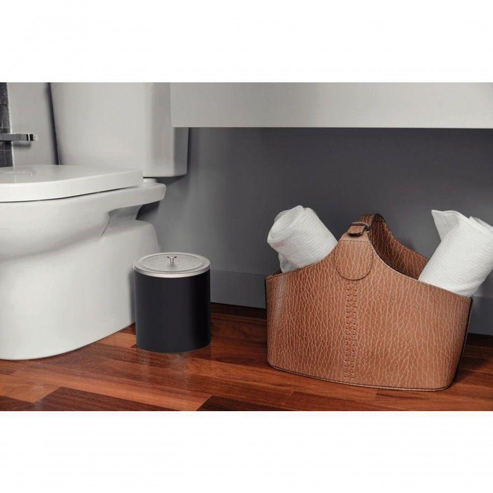 Lixeira Tramontina útil Com Tampa Em Inox Com Acabamento Acetinado 5 Litros - 2