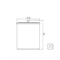 Lixeira Tramontina útil Com Tampa Em Inox Com Acabamento Acetinado 5 Litros - 4