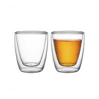 Jogo De Xícaras Para Chá E Café Tramontina Em Vidro Duplo 2 Peças - 1