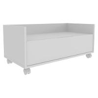 Gabinete De Banheiro Com Rodízios 80 Cm Fgl2608 Branco - 3