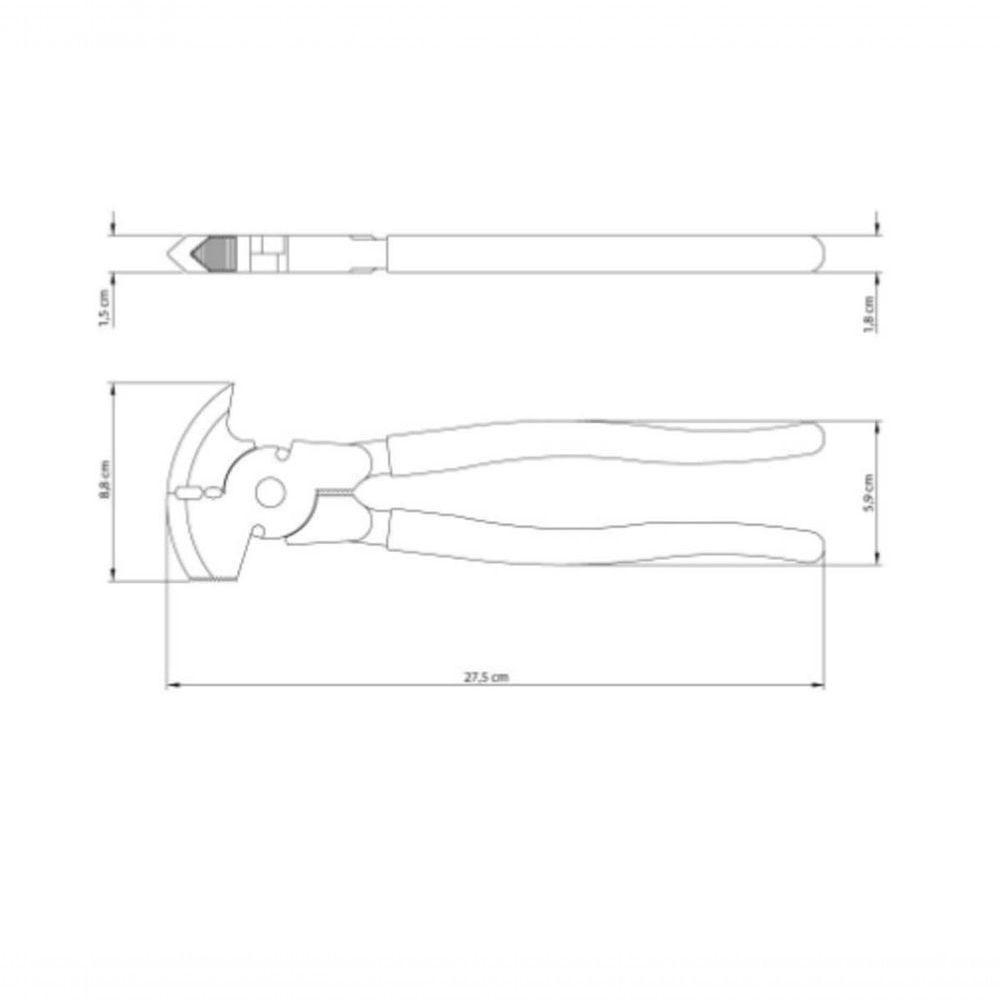 Alicate Fazendeiro Tramontina 10" Master Empunhadura Em Pvc - 3
