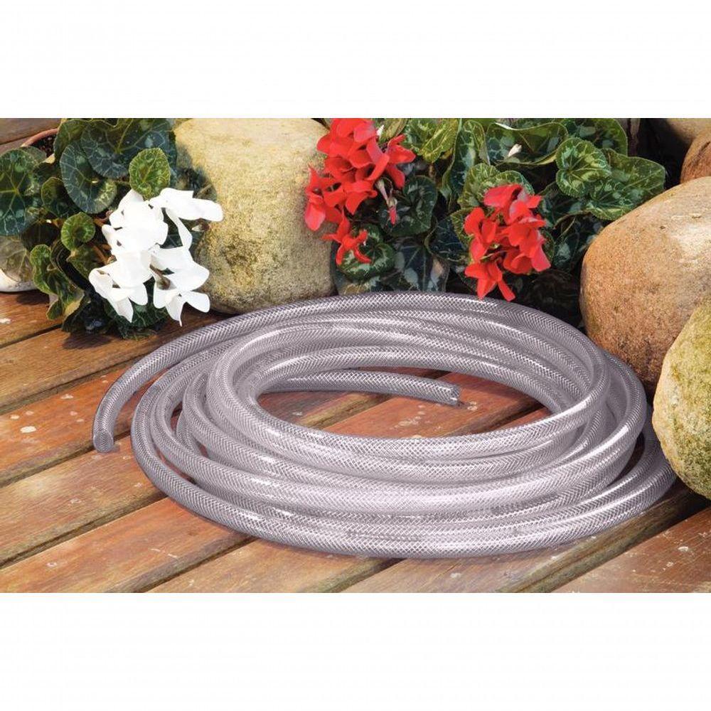 Mangueira Flex Tramontina Em Pvc Transparente 3 Camadas 20m Com Engate Rosqueado E Esguicho - 2