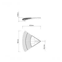Vassoura Plástica Tramontina Laranja Com 30 Dentes Sem Cabo - 3