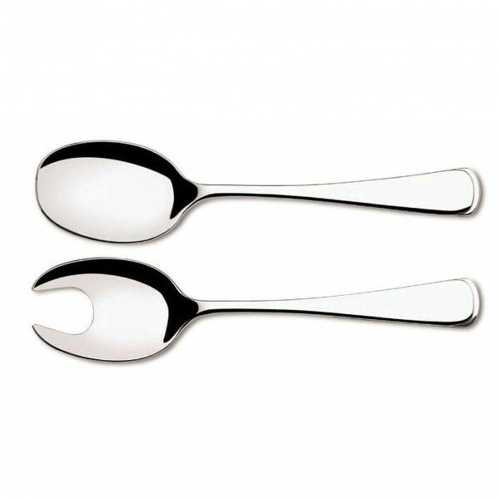 Talheres Para Salada Tramontina Mônaco Em Aço Inox 2 Peças - 1
